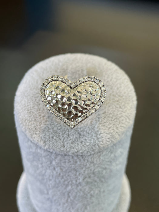 Anillo 💍 plata rodizada con zirconia