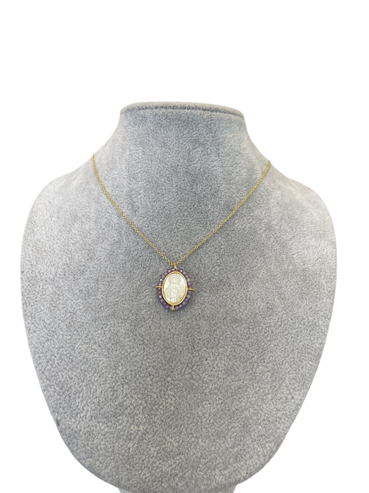 Gargantilla Madre perla Dorado