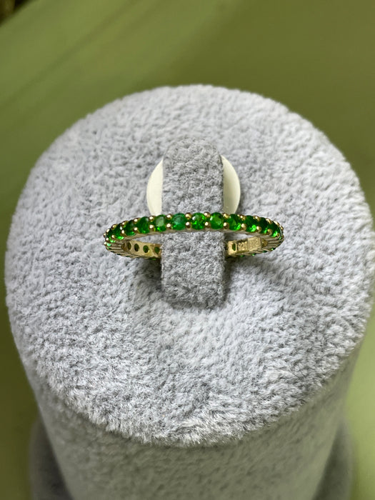 Churumbela plata rodizada con zirconia