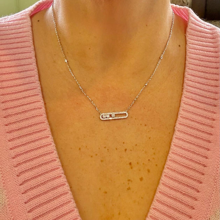 Gargantilla 14K brillante GA7069