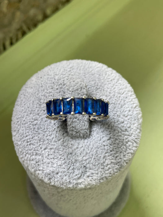 Churumbela plata rodizada con zirconia