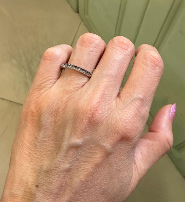 Anillo 10k diamantes AN496