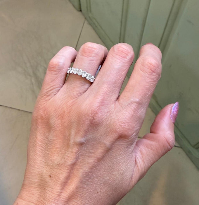 Anillo 18k diamantes AN586