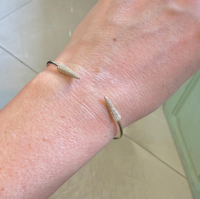 Pulsera 14k con diamantes
