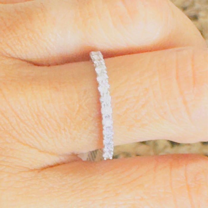 Churumbela 1/2 14K con diamantes .50 cts