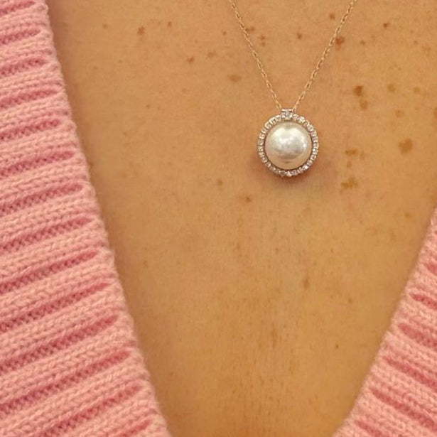 10K perla brillante GA597