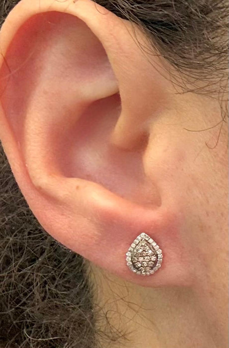 Broquel 14k brillantes AR788