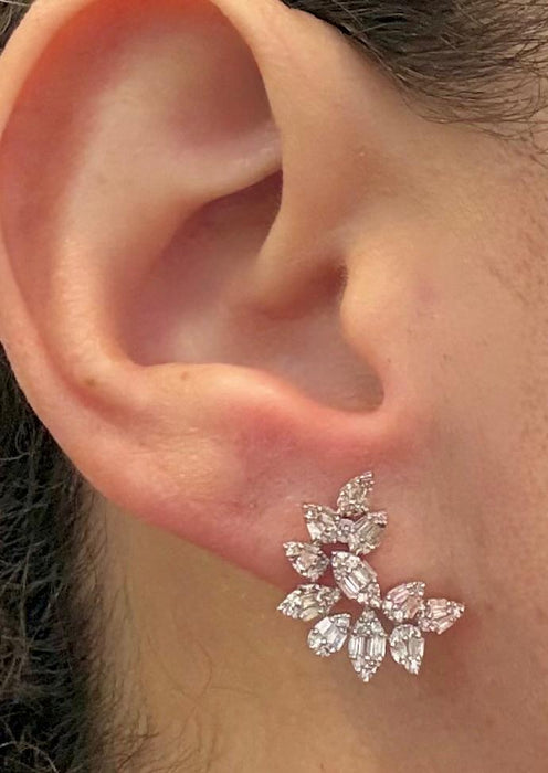Aretes 14k brillantes AR443