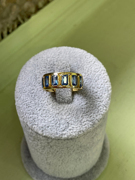 Churumbela plata rodizada con zirconia