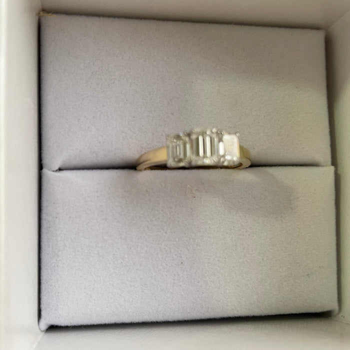 Solitario Lab 14K 0.49cts