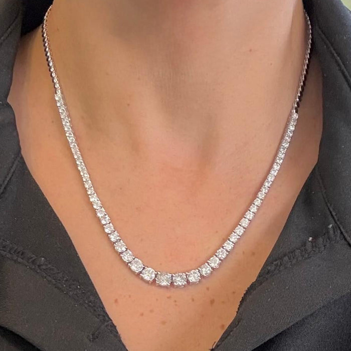 Gargantilla 14K diamantes 8.50 CTS GA7040