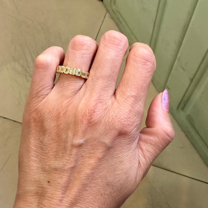 Anillo 18k diamante AN408