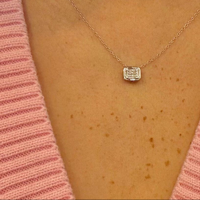 Gargantilla 14K brillante GA239
