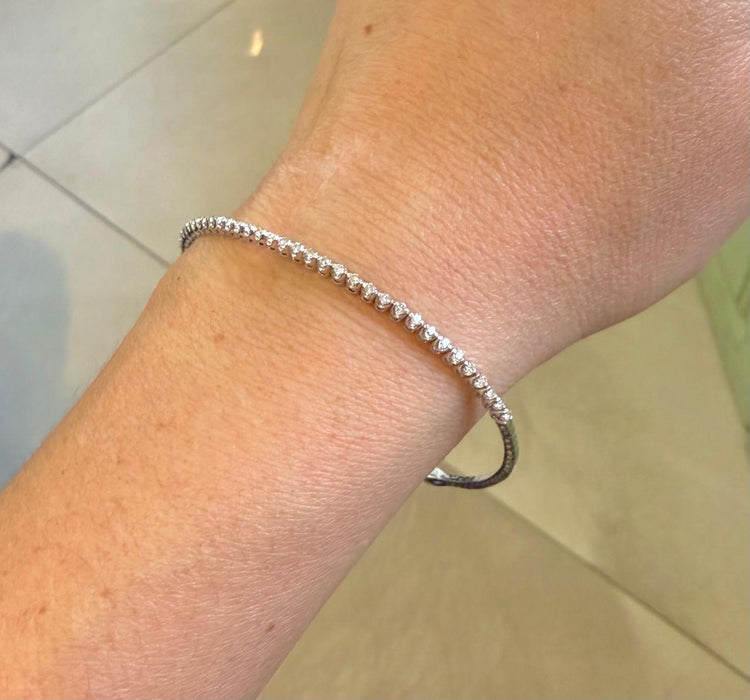 Pulsera Aro 14k diamante
