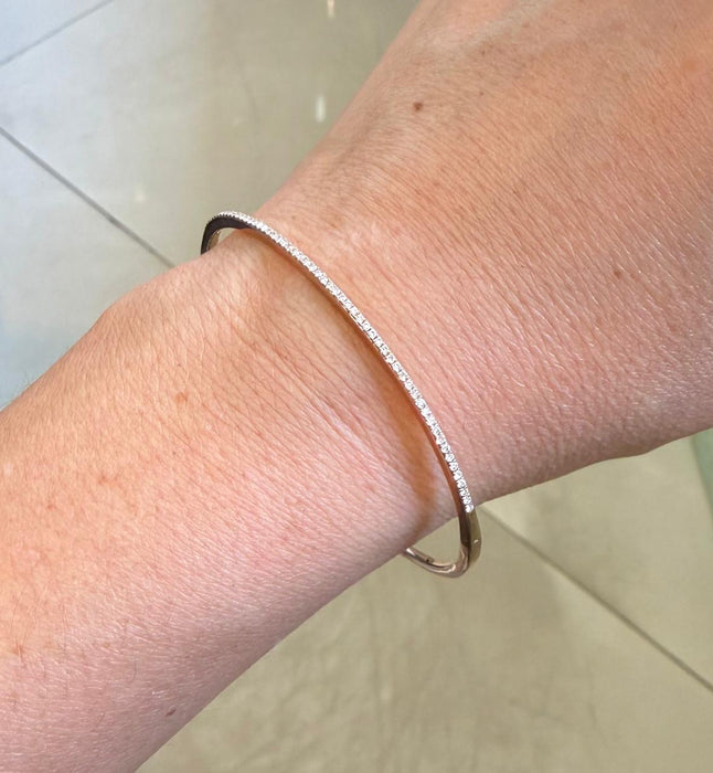Pulsera Aro 14k diamante