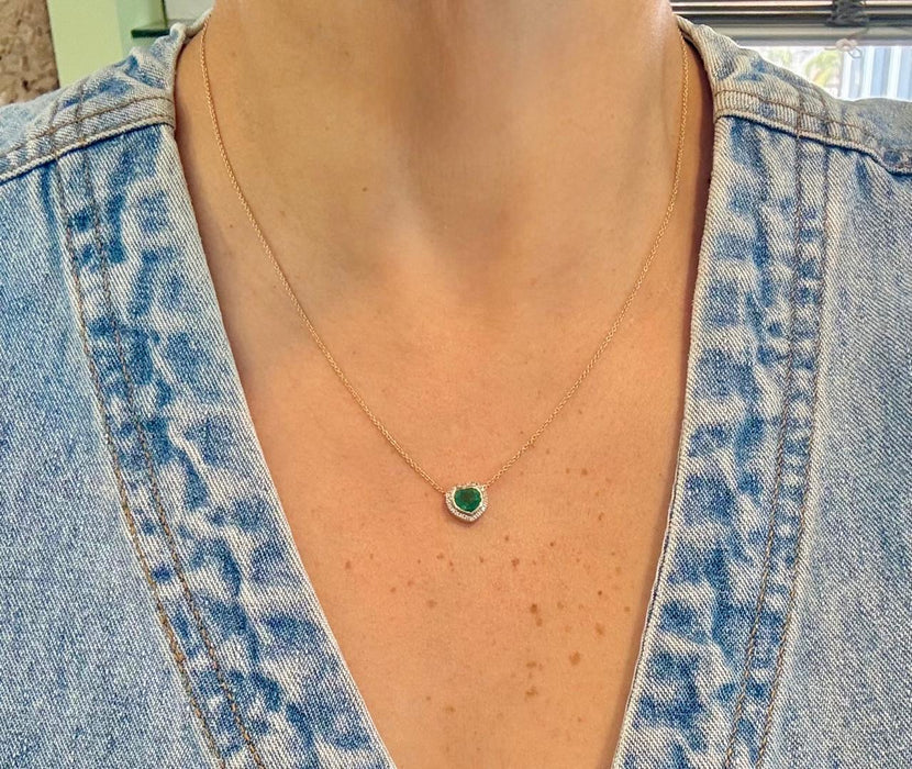 14K Esmeralda GA7093
