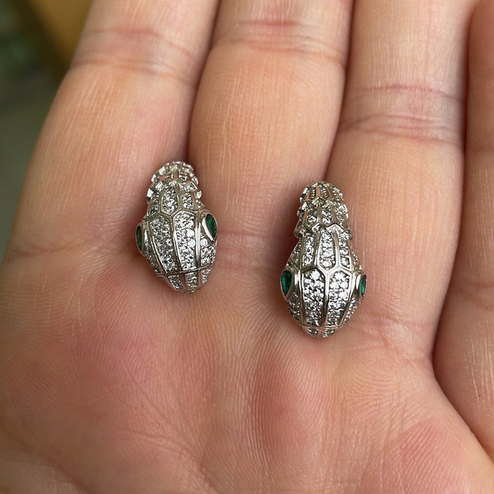 Arete plata zirconia