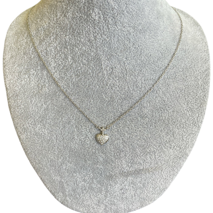 Collar Sagrado Corazón Zirconia