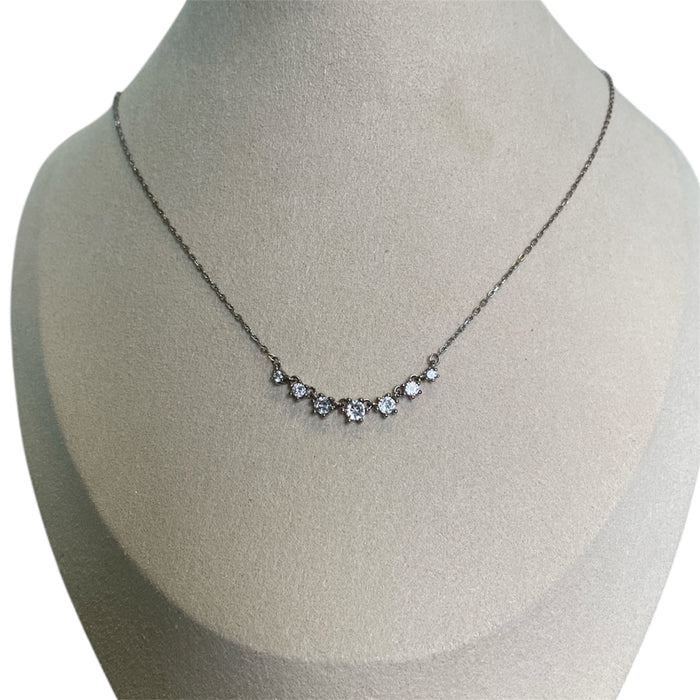 Gargantilla plata rodizada sonrisa 😀