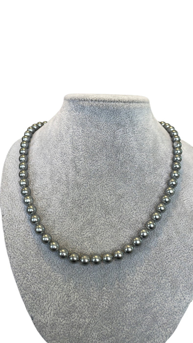 Gargantilla de Hematita Pulida